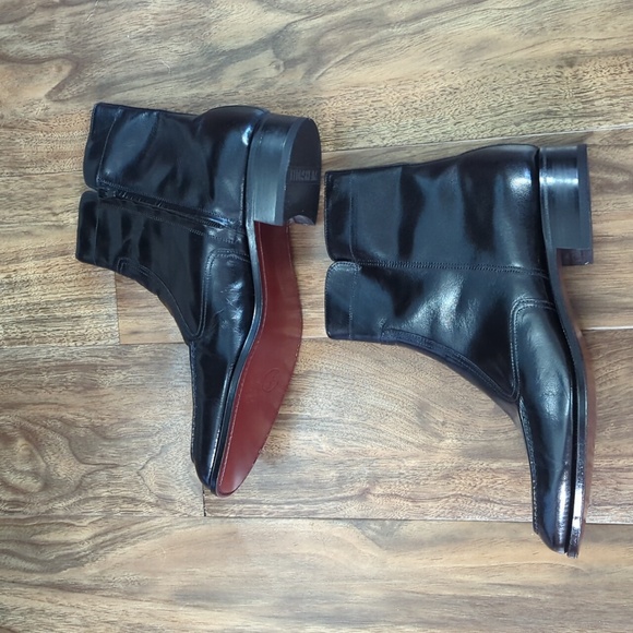 Florsheim Black Essex Ankle Boots 11D - Picture 4 of 8